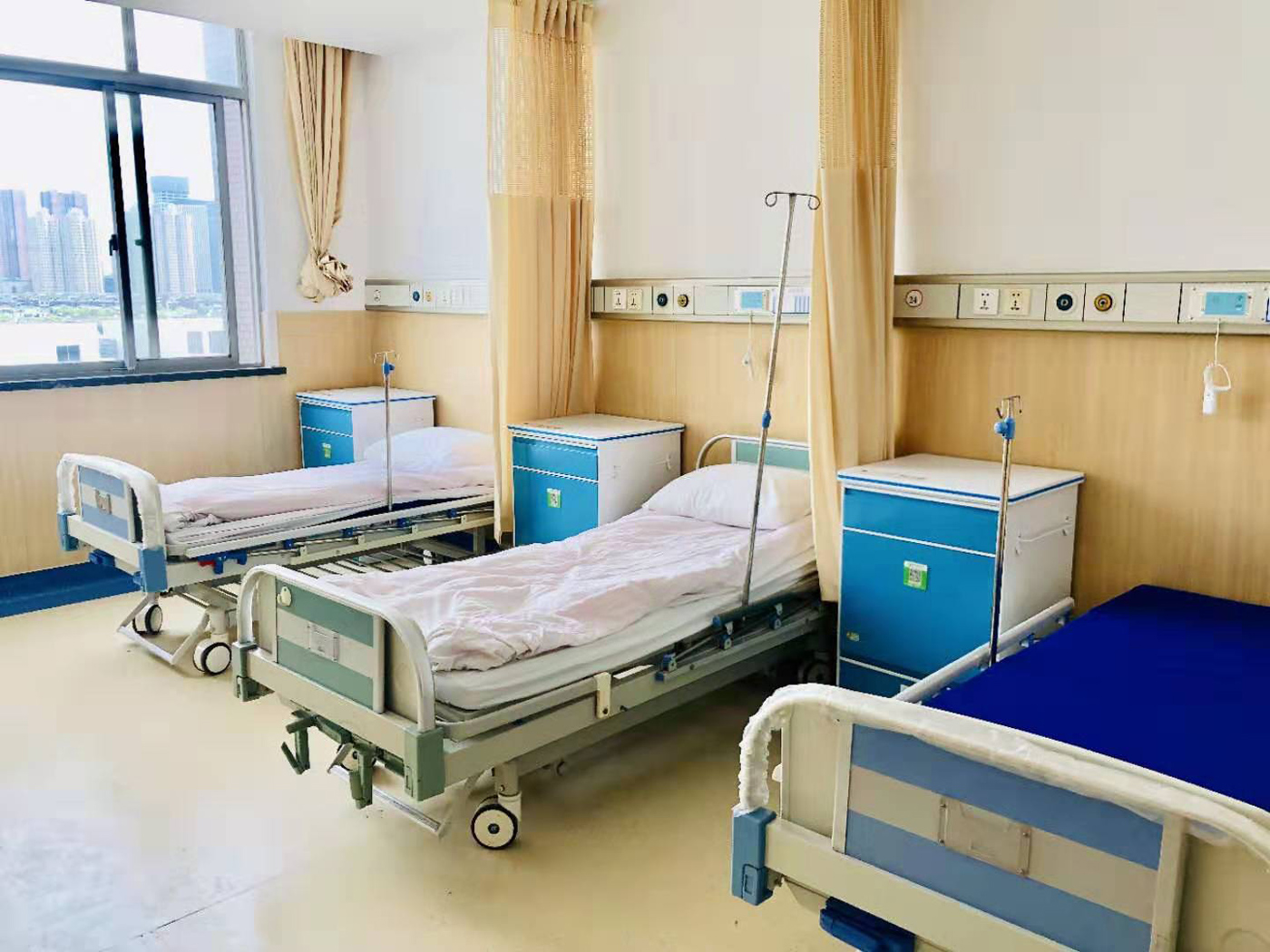 智能共享陪護床替換醫院原有設備 取（qǔ）用方便