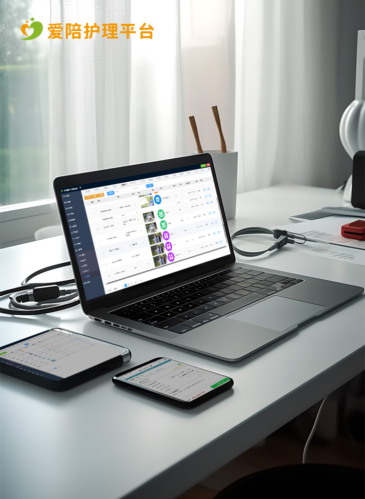 愛陪護理平（píng）台：一鍵定製+自動工資（zī）核算+獨（dú）立品（pǐn）牌展示