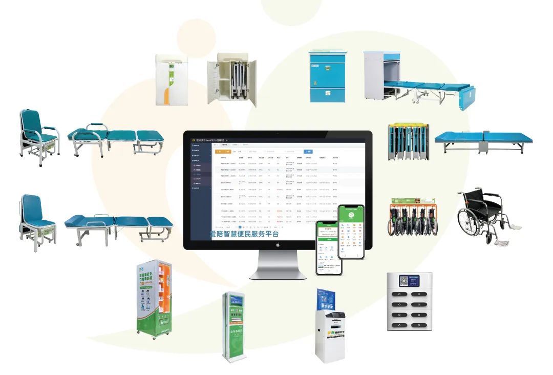 愛（ài）陪共享：以豐富產品體（tǐ）係，全麵覆蓋各類場景陪護需求